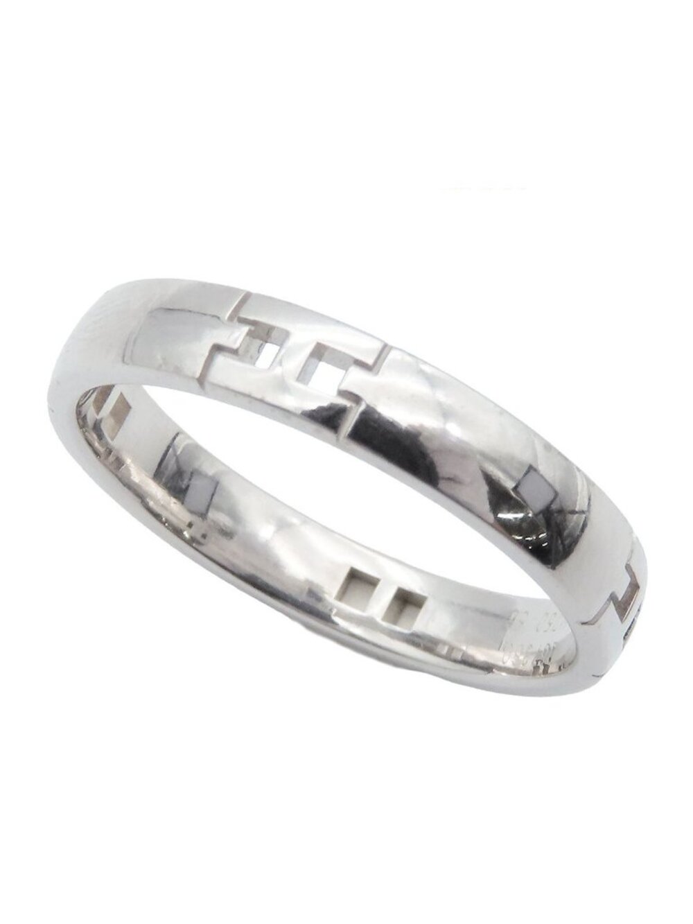 Hermes Hercules White Gold 18k 56 Ring